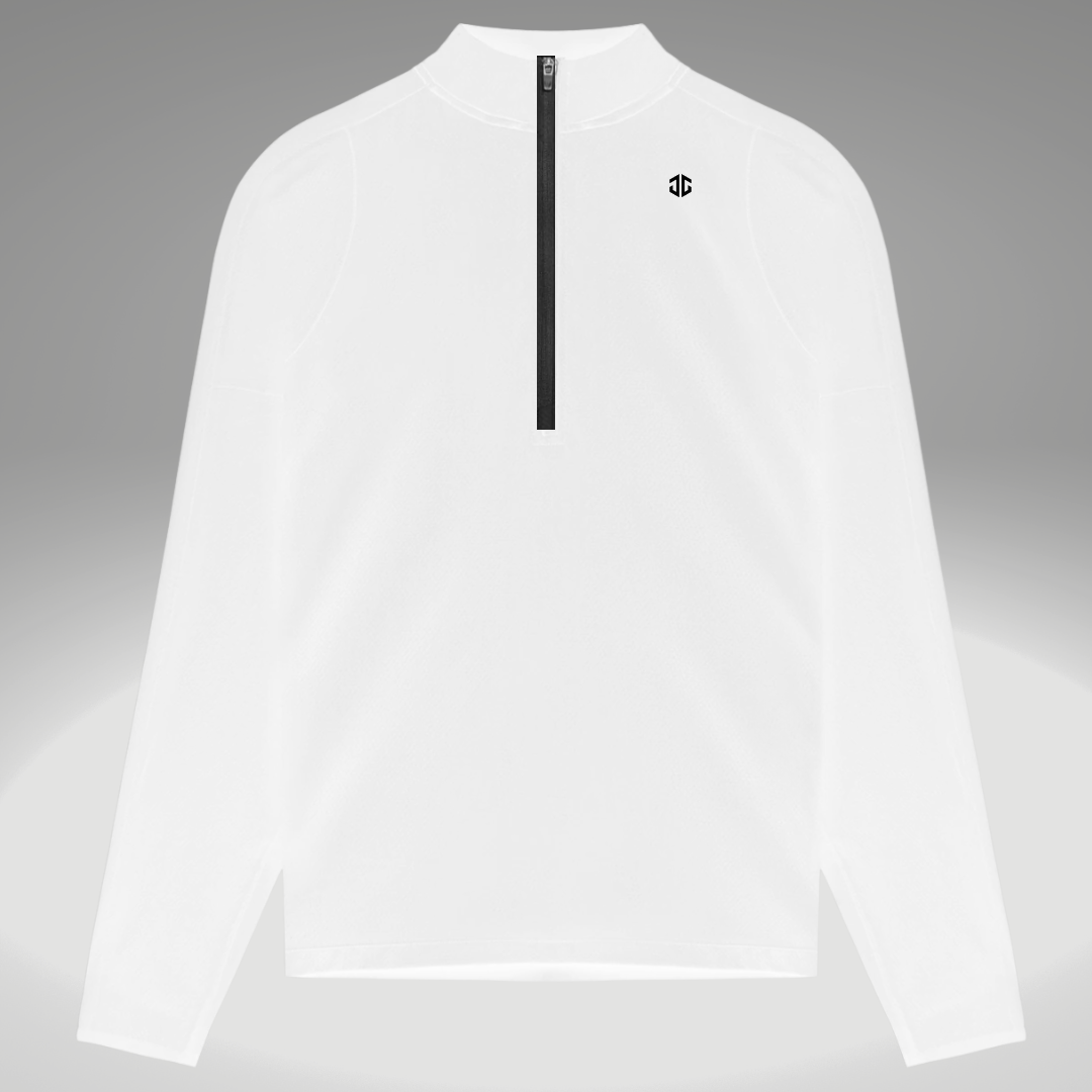 CORE Quarter Zipped White