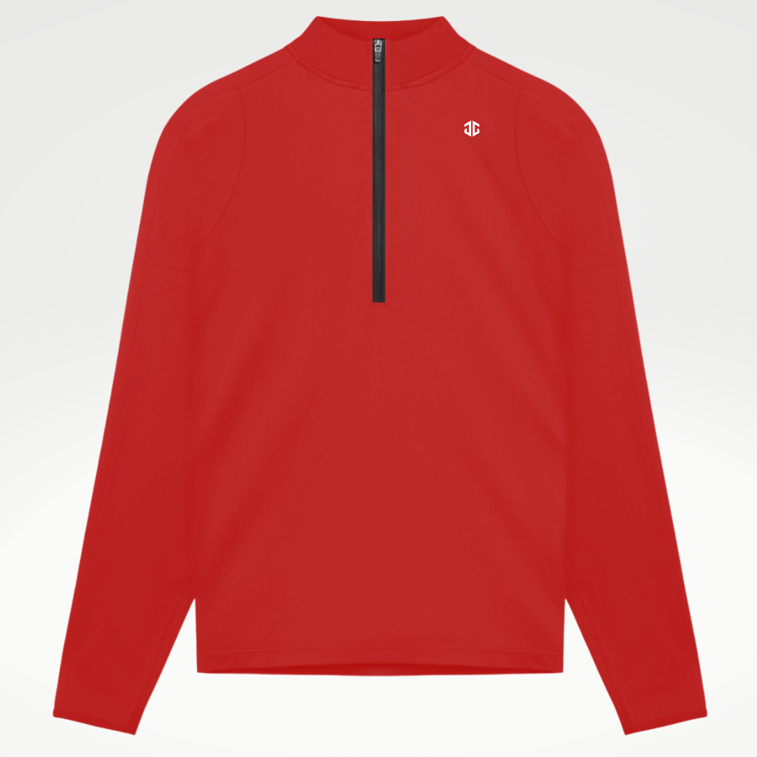 CORE Quarter Zipped Red
