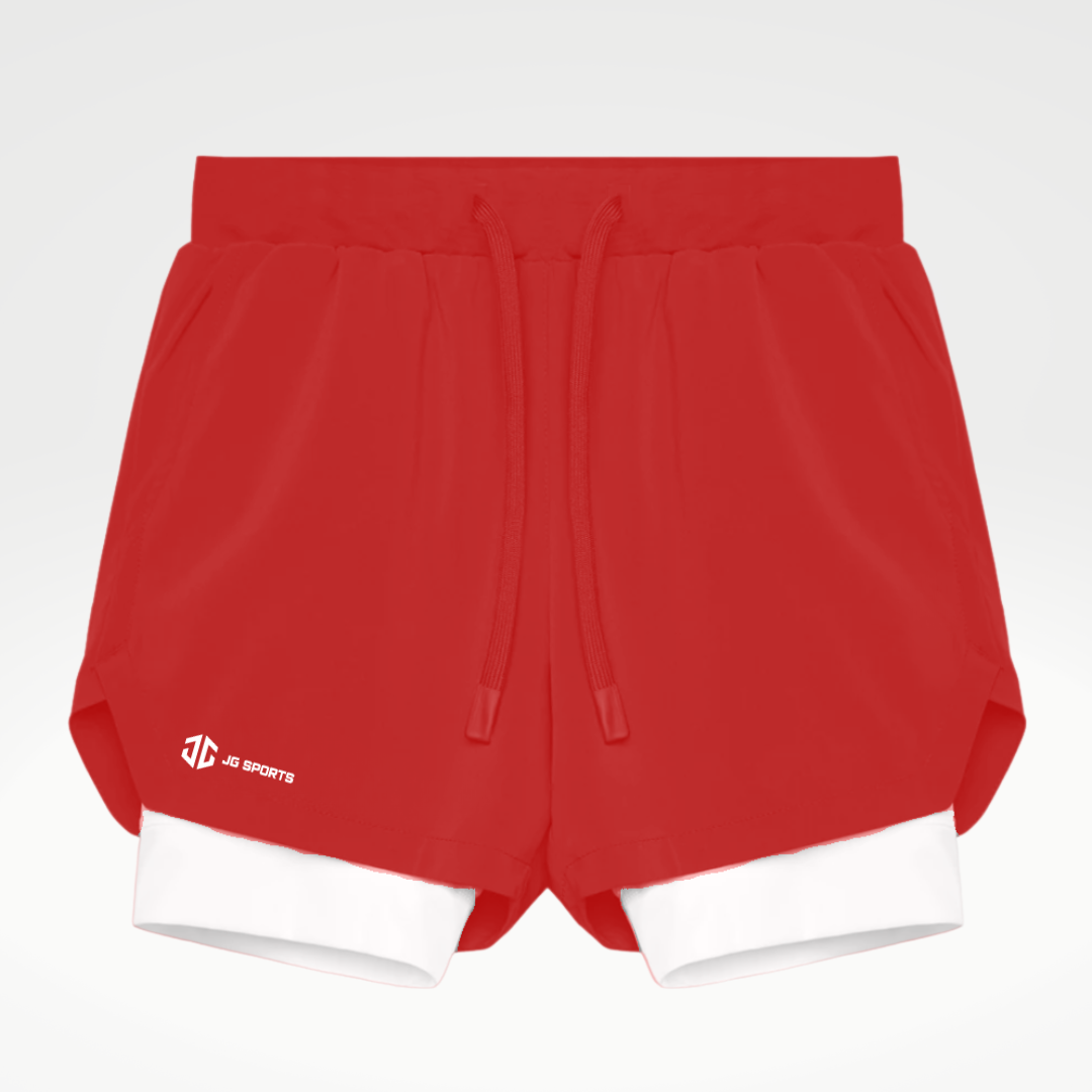 CORE 2in1 5" Liner Shorts Red