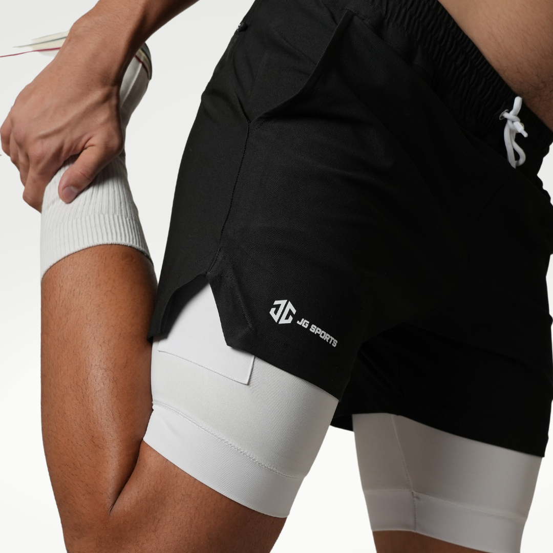 CORE 2in1 5" Liner Shorts Black