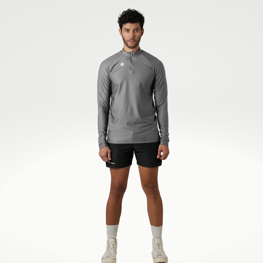 CORE Quarter Zipped Gray