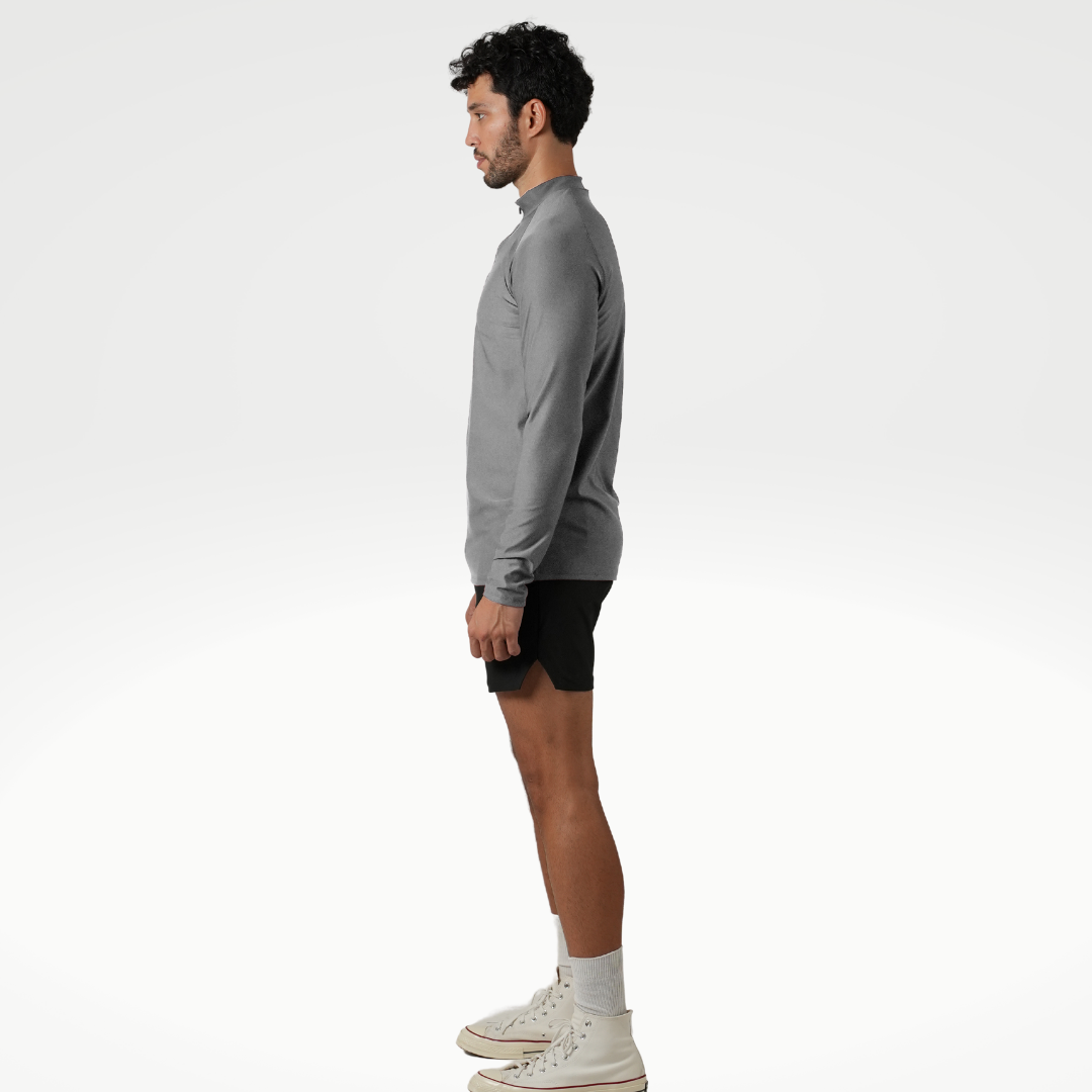 CORE Quarter Zipped Gray