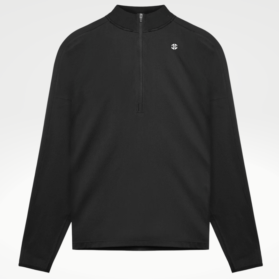 CORE Quarter Zipped Black
