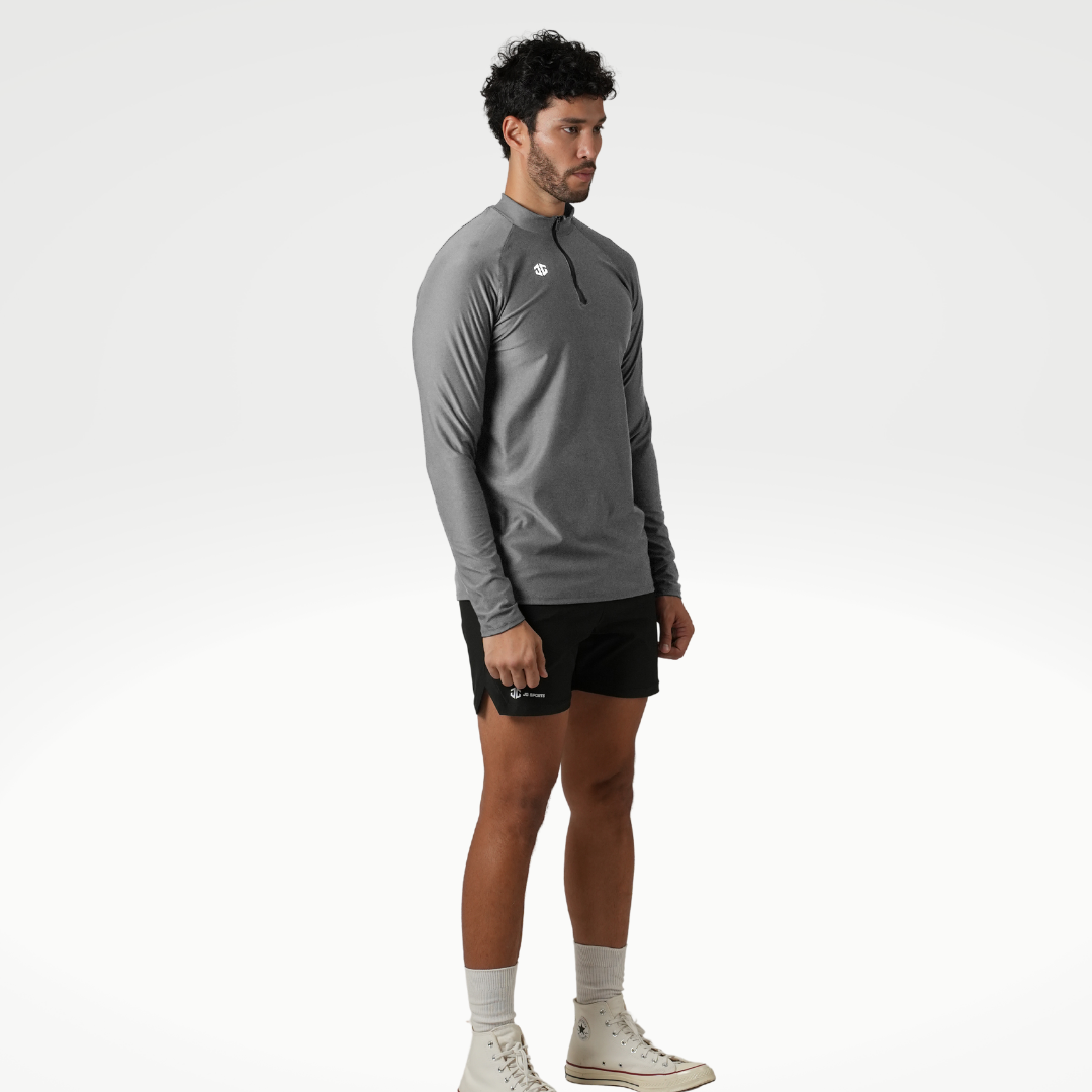 CORE Quarter Zipped Gray