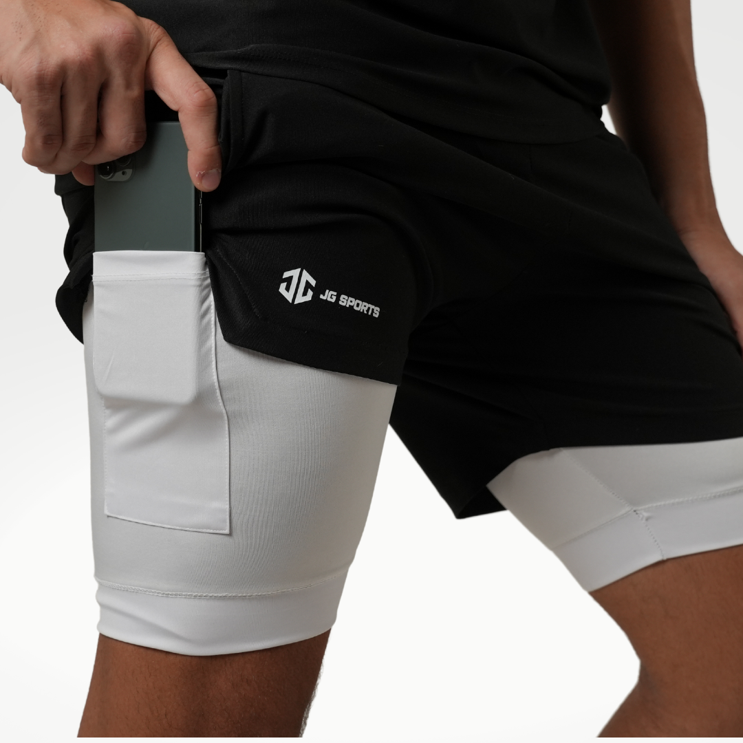 CORE 2in1 5" Liner Shorts Black