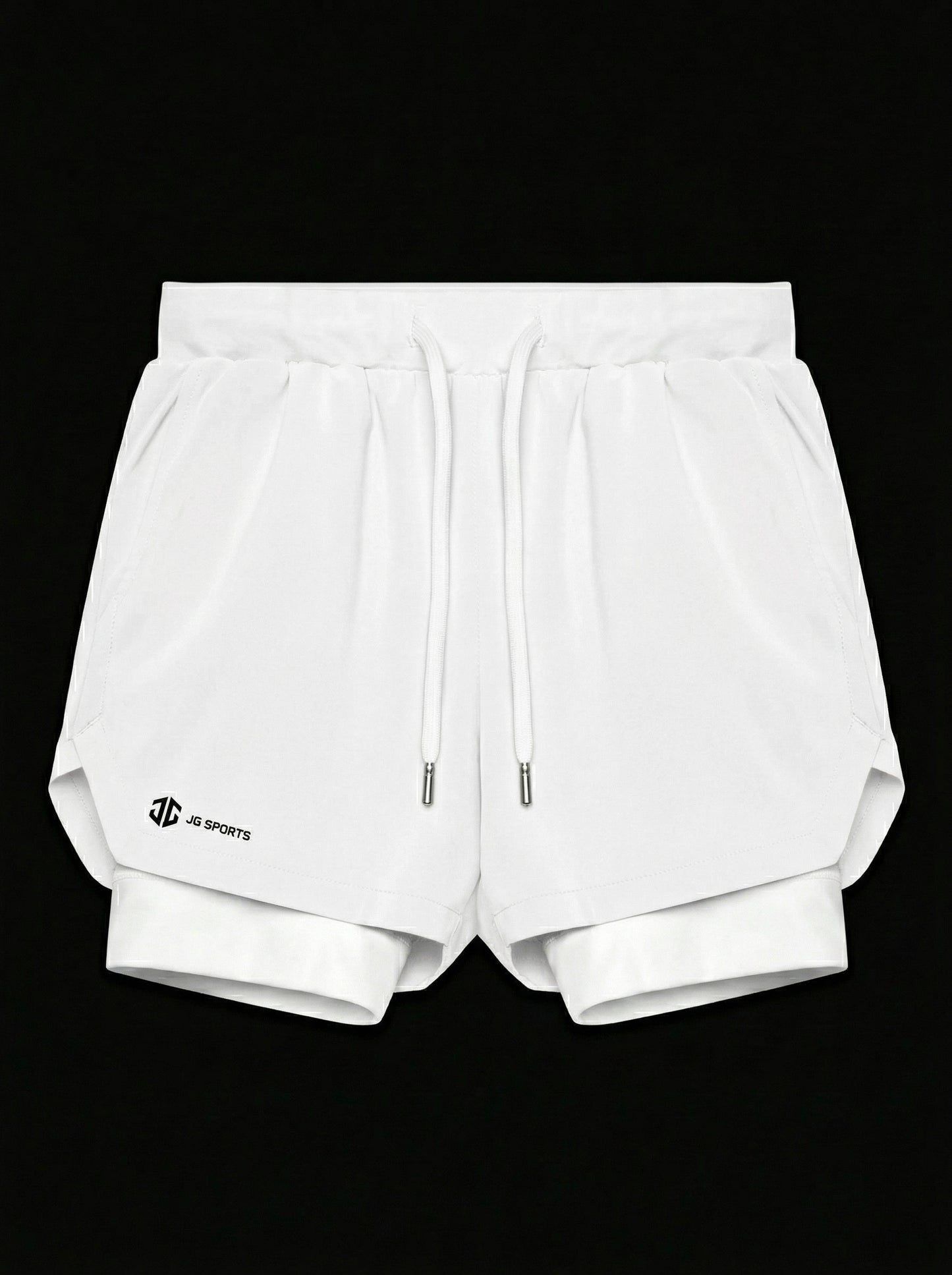 CORE 2in1 5" Liner Shorts White