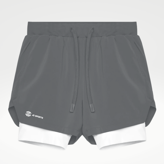 [Core] 2in1 5" Liner Shorts Gray