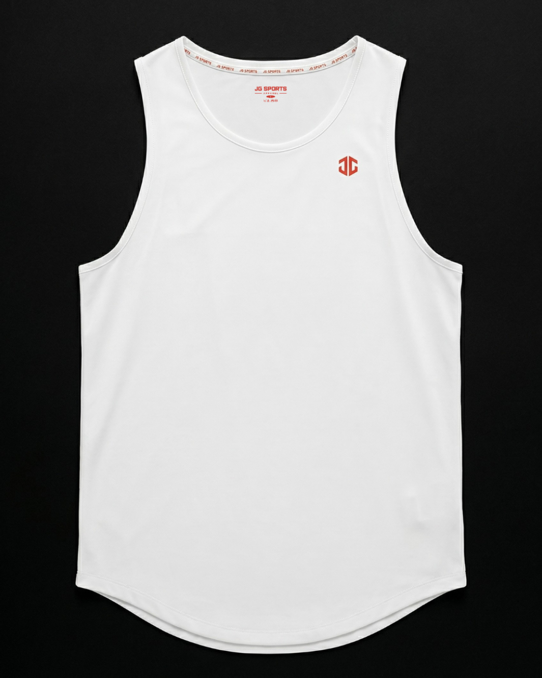 [Inceptus] Tank Top for Men Solid White