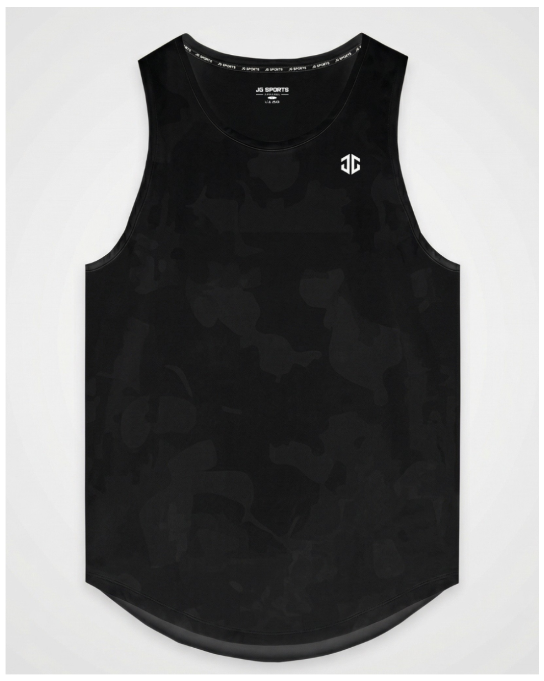 [Inceptus] Tank Top for Men  Black Camo