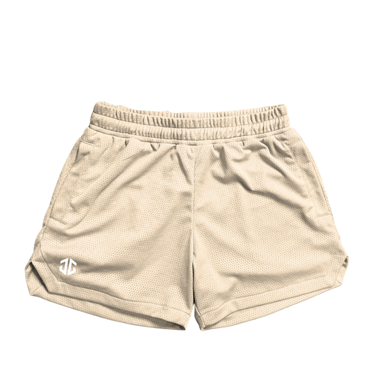 Ground Zero Mesh Shorts Cream