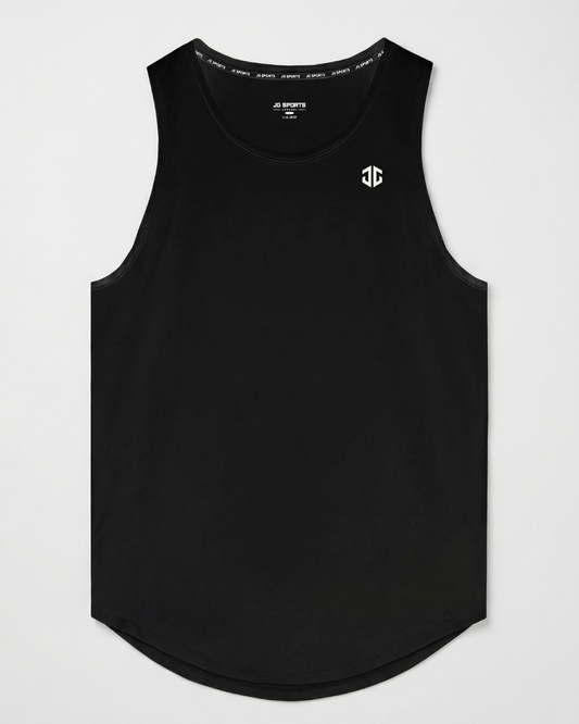 [Inceptus] Tank Top for Men Solid Black
