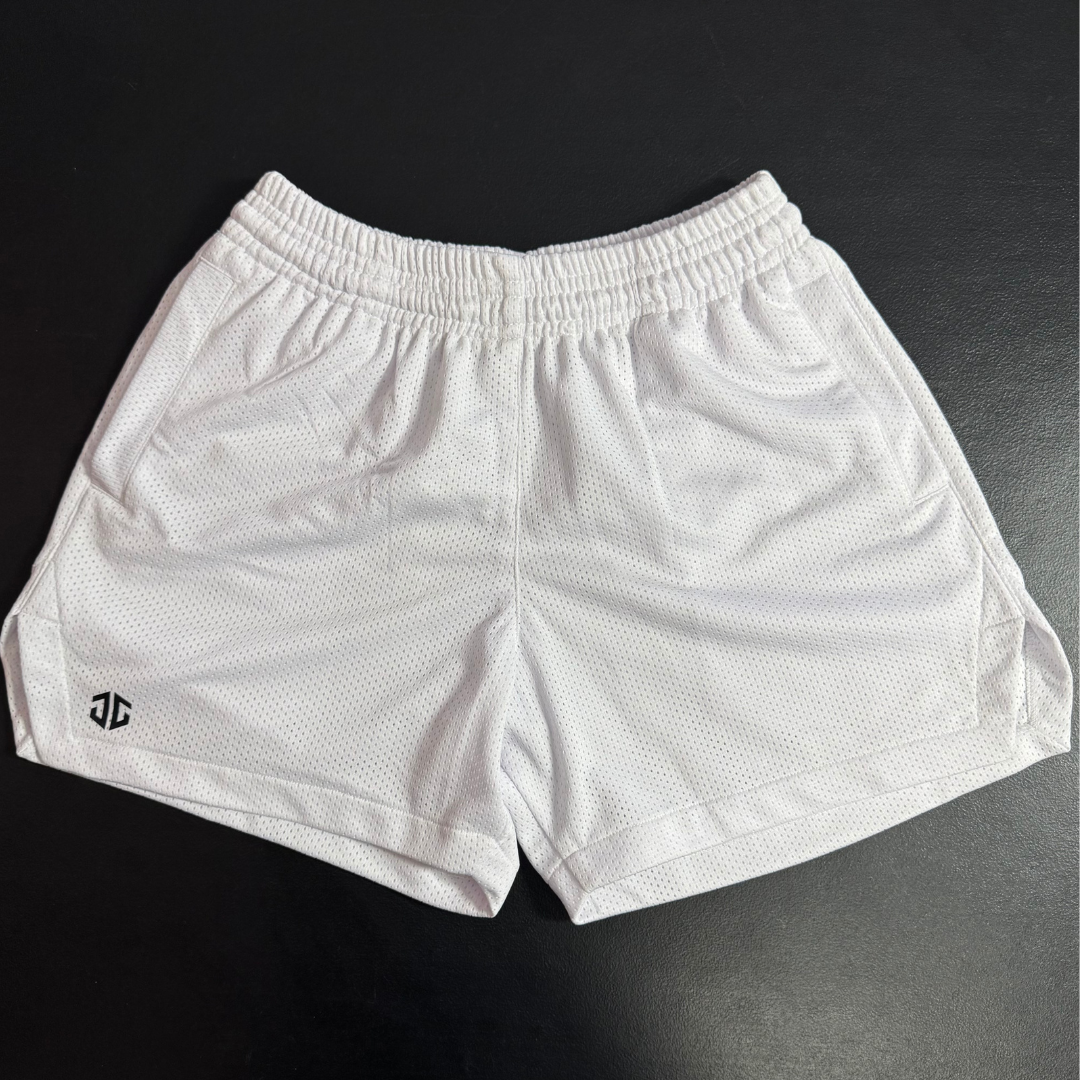 Ground Zero Mesh Shorts White