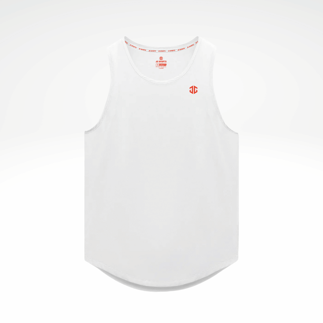 [Inceptus] Tank Top for Men Plain White