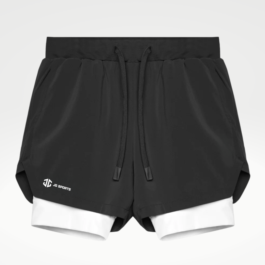 [Core] 2in1 5" Liner Shorts Black