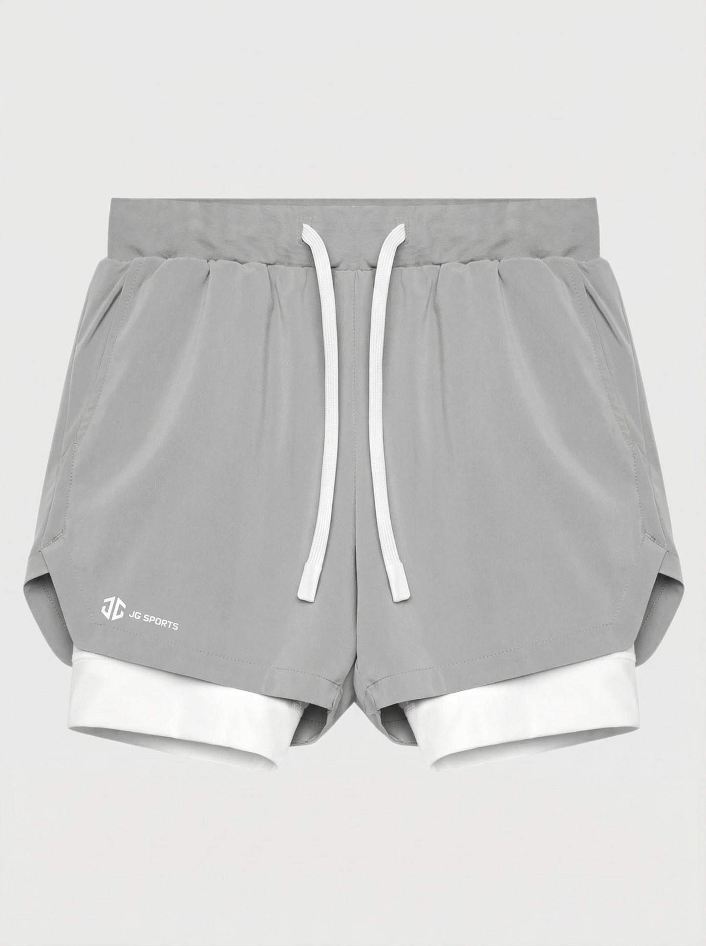 CORE 2in1 5" Liner Shorts Gray