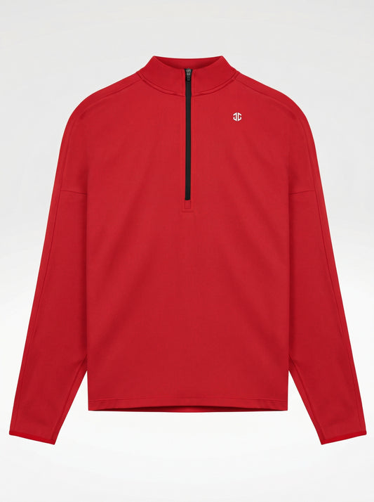 CORE Quarter Zipped Red