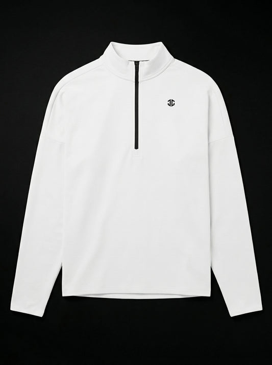 CORE Quarter Zipped White